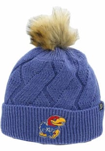 Kansas Jayhawks Blue Tina Womens Knit Hat