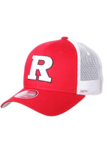 Rutgers Scarlet Knights Big Rig Trucker Adjustable Hat - Red