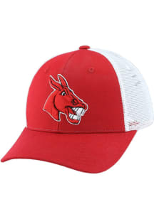 Central Missouri Mules Big Rig Adj Adjustable Hat - Red