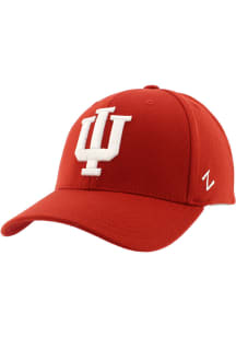 Indiana Hoosiers Mens Red ZH Flex Flex Hat