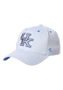 Kentucky Wildcats Mens White ZH Flex Flex Hat