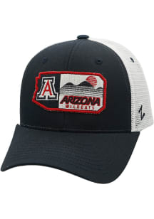 Arizona Wildcats Trucker Meshback Adj Adjustable Hat - Blue