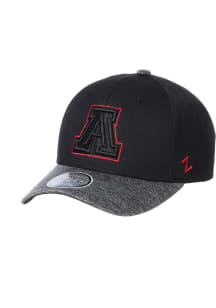 Arizona Wildcats Hi Nighter Adj Adjustable Hat - Black