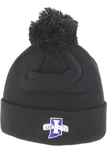 Indiana State Sycamores Black Pom Knit Mens Knit Hat