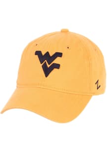 West Virginia Mountaineers Scholarship Adjustable Hat - Yellow
