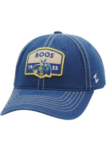 UMKC Roos Headrest Adjustable Hat - Blue