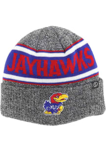 Kansas Jayhawks Grey Mayer Knit Mens Knit Hat