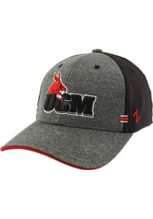 Central Missouri Mules Mens Black 1st and Goal Flex Hat
