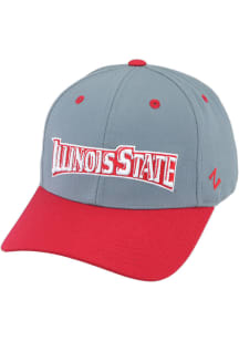 Illinois State Redbirds Competitor Adjustable Hat - Grey