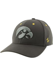 ZH Iowa Hawkeyes Flex Hat - Grey