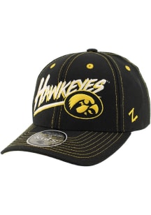 Upstart Iowa Hawkeyes Youth Adjustable Hat - Black
