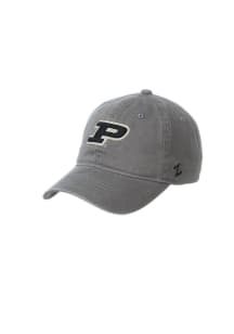 Purdue Boilermakers Grey Scholarship Adjustable Hat