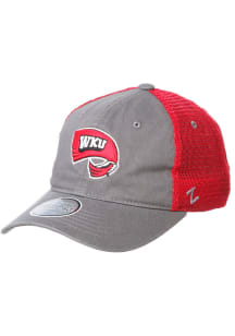 Western Kentucky Hilltoppers Custom Adj Adjustable Hat - Grey