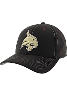 Texas State Bobcats Mens Black Backyard Flex Hat