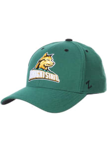 Wright State Raiders Mens Green ZH Flex Hat