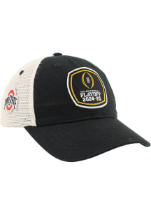 Ohio State Buckeyes Black 2024 NCAA COLLEGE FOOTBALL PLAYOFF UNIVERSITY MESHBACK Adjustable Hat