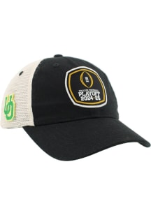 Oregon Ducks Black 2024 NCAA COLLEGE FOOTBALL PLAYOFF UNIVERSITY MESHBACK Adjustable Hat