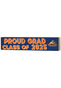 KH Sports Fan Morgan State Bears 3x13 Block Sign Class of 2025 Sign - Blue