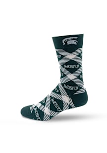 Michigan State Spartans Cotton Dress Mens Dress Socks