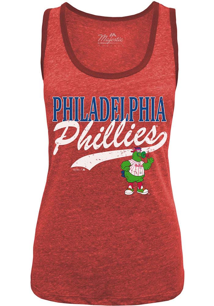 Phillie Phanatic Philadelphia Phillies Womens Triblend Phillie Phanatic ...