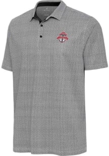 Antigua Toronto FC Mens White Intersect Short Sleeve Polo
