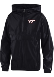 Champion Virginia Tech Hokies Youth Black Team Logo Light Weight Jacket
