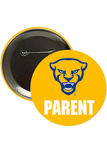 Pitt Panthers 3" Parent Button - Navy Blue