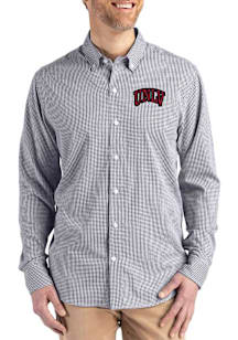 Cutter and Buck UNLV Runnin Rebels Mens Black Skyline Long Sleeve Dress Shirt