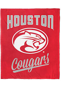 Houston Cougars Silk Touch Fleece Blanket - Red