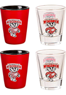 Wisconsin Badgers  Shot Glass