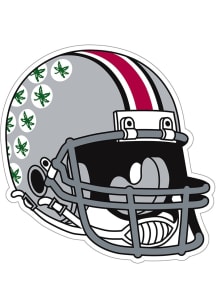 Red Ohio State Buckeyes Helmet Decal