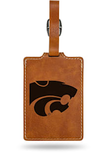K-State Wildcats Brown Brown Luggage Tag
