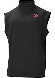 Columbia Nebraska Cornhuskers Mens Black Heat Seal Wickham Hills Sleeveless Jacket