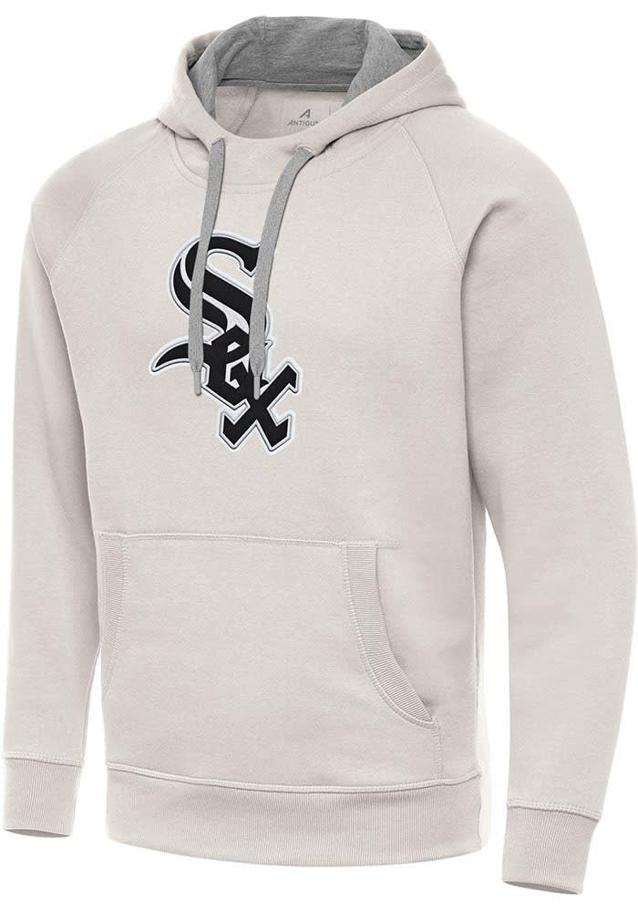 【 FREY 】ALWAYS SWEAT White Antigua Chicago White Sox Mens CREAM Full Front Victory
