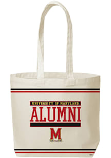 Maryland Terrapins White Alumni Tote