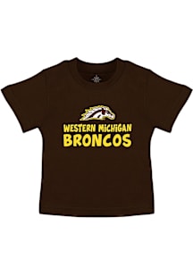Western Michigan Broncos Toddler Brown Playful Design Short Sleeve T-Shirt