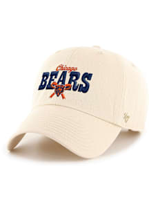 47 Chicago Bears White Bow Stack Clean UP Womens Adjustable Hat
