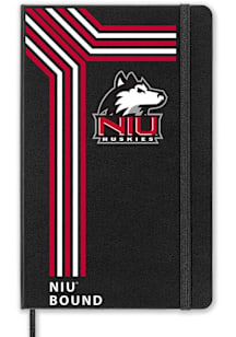 Northern Illinois Huskies School Bound team logo Notebook and Folder - Black
