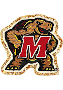 Red Maryland Terrapins Mascot Patch