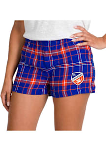 Concepts Sport FC Cincinnati Womens Orange Ultimate Flannel Shorts