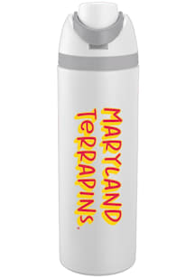 White Maryland Terrapins 24oz Oahu Stainless Steel Bottle