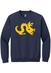 Mens Drexel Dragons Navy Blue Summit Sportswear Primary Logo Crew Sweatshirt