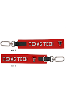Texas Tech Red Raiders Oversized KeyStrap Keychain - Red
