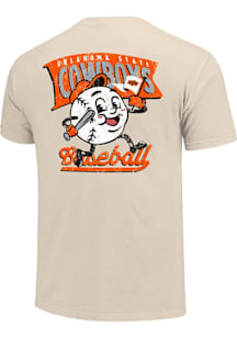 Oklahoma State Cowboys Youth Natural Retro Baseball Pennant Short Sleeve T-Shirt
