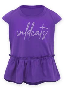 K-State Wildcats Girls Purple Matilda Short Sleeve Fashion T-Shirt