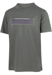K-State Wildcats Youth Grey Cooper Short Sleeve T-Shirt
