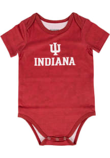 Indiana Hoosiers Baby Cardinal Christer Short Sleeve One Piece