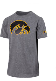 Iowa Hawkeyes Youth Black Daryl Short Sleeve T-Shirt