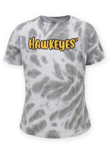 Girls Blue Iowa Hawkeyes Irma Short Sleeve T-Shirt