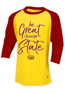 Iowa State Cyclones Girls Cardinal Mcdowell Long Sleeve T-shirt